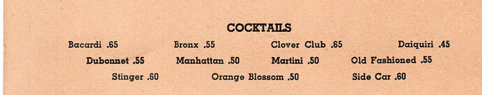 1948 St George Banquet Drinks 1