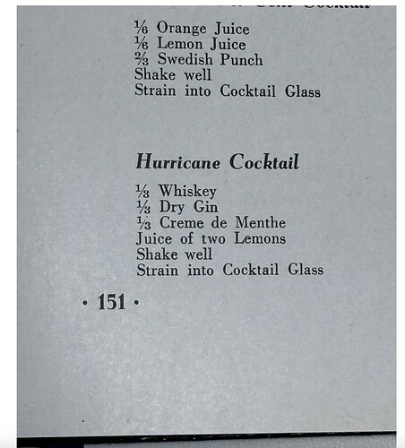 How and When 1945 Hurricane (whiskey)